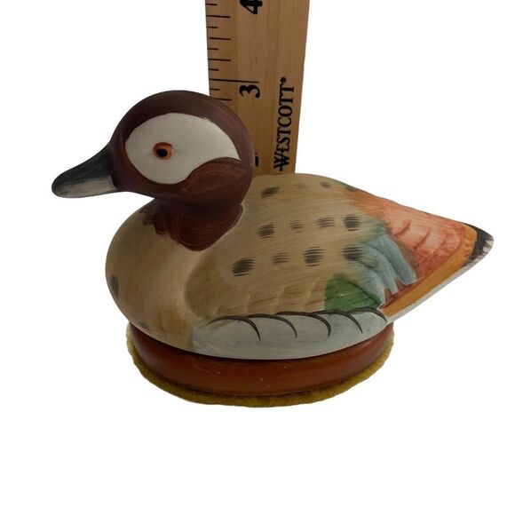 Vintage Ceramic Mallard Duck Lint Brush - Picture 7 of 8